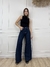 Jeans Super Wide Leg Rebeca Blue By Cataleia - Cataleia