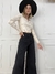Jeans Super Wide Leg Rebeca Black By Cataleia