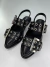 Zapatos San Marino II Negro Croco HEYAS en internet