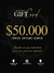 Gift Card $50.000 - comprar online