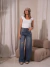Jeans Baggy Olivia Light Blue - Cataleia