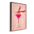 Quadro Decorativo Martini Rosa - loja online