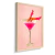 Quadro Decorativo Martini Rosa - comprar online