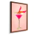 Imagem do Quadro Decorativo Martini Rosa