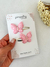 Dupla Tic-tac borboleta - Rosa