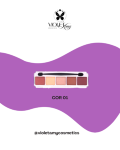 PALETA DE SOMBRAS DAY & NIGTH CORES PINK 21 CS4006-1 - comprar online