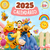 CALENDÁRIO DE PAREDE SALA DE AULA URSINHO POOH 2025 - comprar online