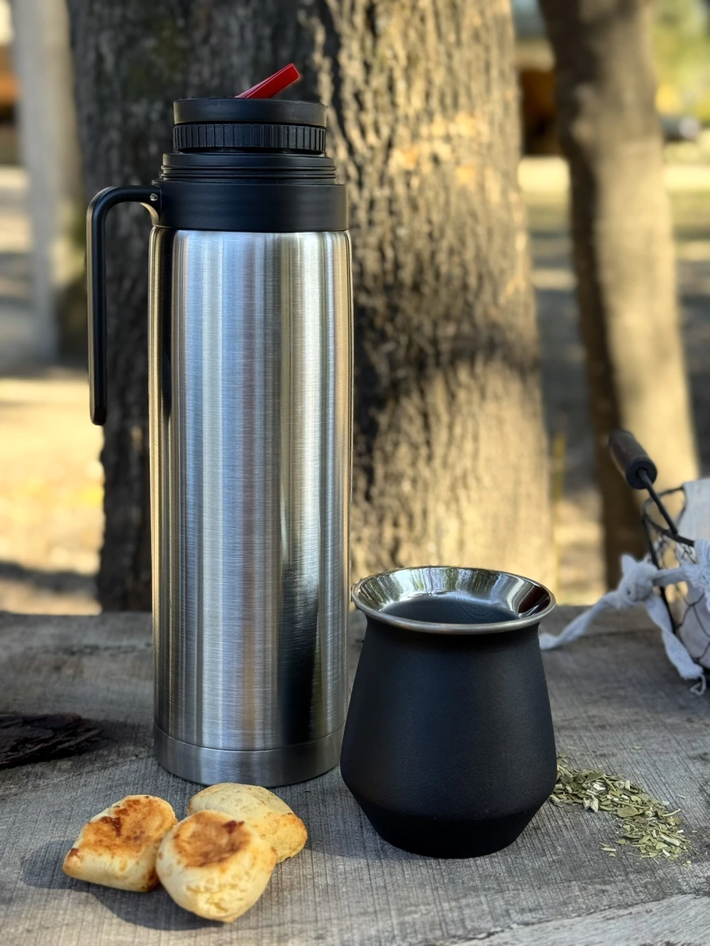 COMBO MEDIA MANIJA + MATE ACERO