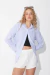 Camisa Oversize con Bolsillo Poplin Rayado Adara en internet