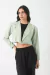 Blazer Corto Oversize Tencel Diana