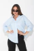 Camisa ML Poplin Liso Danae en internet
