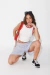 Top Cuello Cerrado Algodon c Lycra Charo Contratono