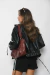 Campera Importada Eco Cuero Oversize Tierra - comprar online
