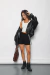 Campera Importada Eco Cuero Oversize Tierra - tienda online