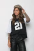 Remera Ranglan Escote V Jersey 21 - comprar online