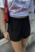Short c Elastico Tiras Lino Cotton Aina - byNINA