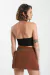 Top Sin Mangas c Cuello Lurex Kelsie - comprar online