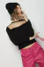 Remera ML Escote Recto Morley Savage Merma - byNINA