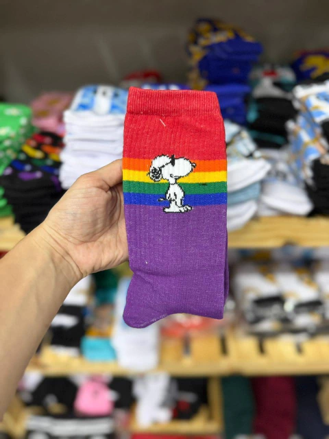 Media caña snoopy colores
