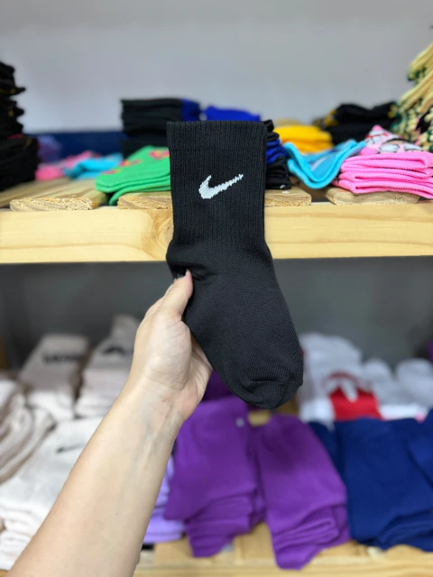 Media 3/4 kids nike negra