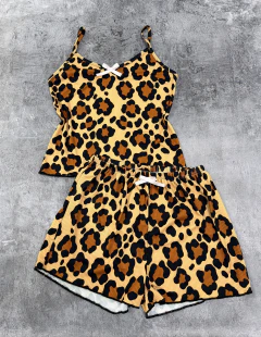 PIJAMA MORLEY MUSCU CORTA + SHORT PRINT CLASICO