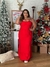 Vestido Plus Sarjado