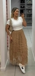 Saia Tule Babado - comprar online
