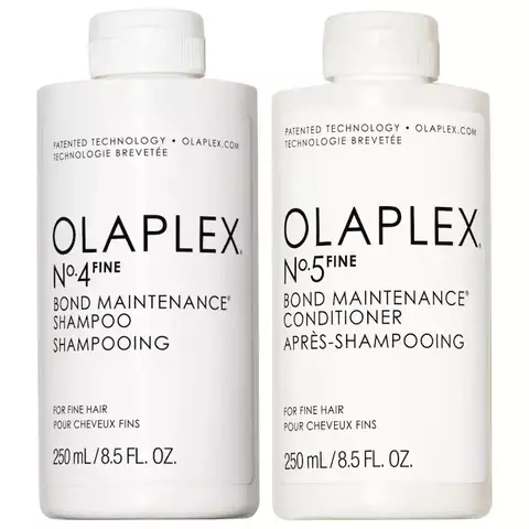 Olaplex - Kit com Shampoo No.4 & Condicionador para Manutenção de Cabelos Finos No.4 Fine Bond