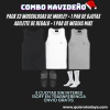PACK X3 MUSCULOSAS MORLEY + DE REGALO 1 PAR DE OJOTAS ADILETTE + MEDIAS NIKE