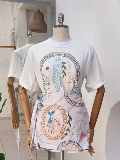 Short saia melinda - Astral