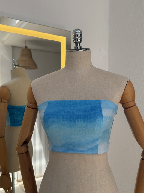 Cropped Dani - AZUL