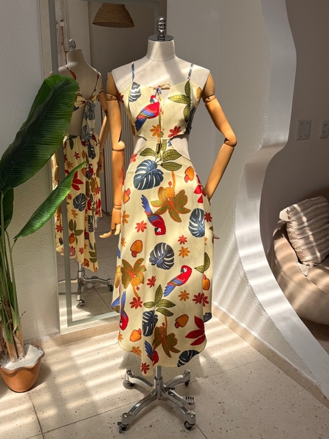 Vestido Isabel - Arara vermelha