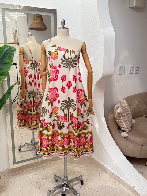 Vestido Nivia - Floral Off