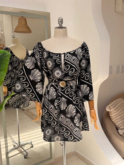 Vestido Virginia - Concha do mar