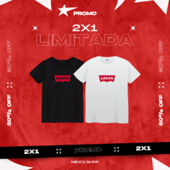 2x1 Remeras Levis - comprar online