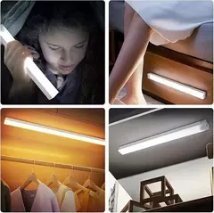 2X1 Barra Luz Led Con Sensor de Movimiento