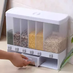 Dispenser de Cereales y Granos con 6 Compartimentos