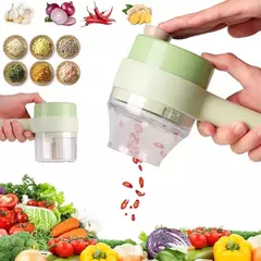 Cortador, Picador y Triturador de Alimentos Recargable USB