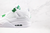 Air Jordan 4 Red Metallic Green na internet