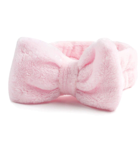 Vincha con moño maquillaje/skincare - comprar online