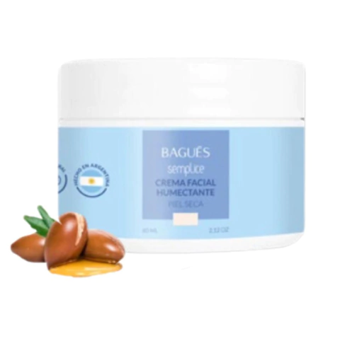 Crema facial humectante piel seca 60 ml