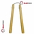 Nunchaku Octogonal de madera union con soga