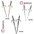 Par de Sai M3- Kobudo - Largo (48cm) - comprar online