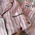 Pijama talle L rayado largo - tienda online
