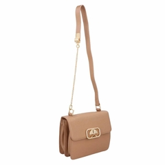 BOLSA TRANSVERSAL PEQ COURO BEGE LUIZA BARCELOS 77771257 na internet