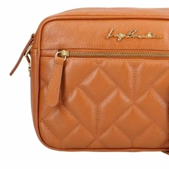 Imagem do Bolsa Média Couro Caramelo Luiza Barcelos 77770646