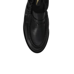 Imagem do MOCASSIM MULE LUIZA BARCELOS DRAPEADO COURO PRETO 50460002