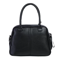 BOLSA MÉDIA BOLSO FRENTE LUIZA BARCELOS PRETA 77770645 na internet
