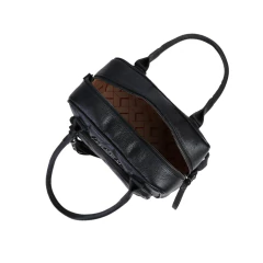 BOLSA MÉDIA BOLSO FRENTE LUIZA BARCELOS PRETA 77770645 - Loja Vita