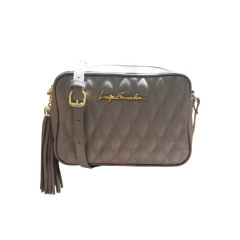 BOLSA CLÁSSICA LUIZA BARCELOS MÉDIA CINZA DUMBO 77770041 - comprar online